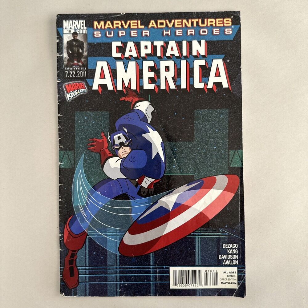 Marvel Adventures Super Heroes Captain America #16